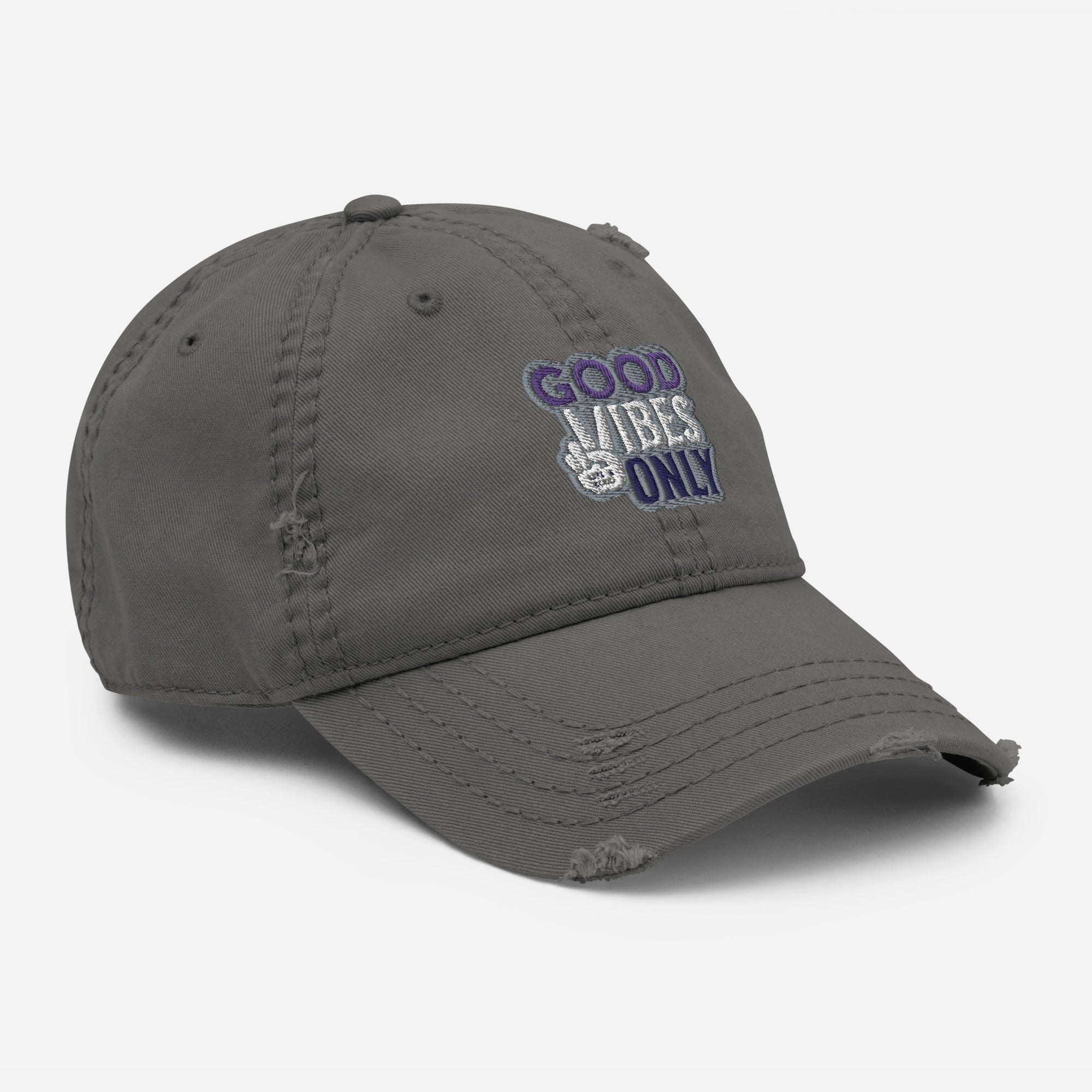 Vintage Good Vibes Only Hat – Cadillac Muzik Store